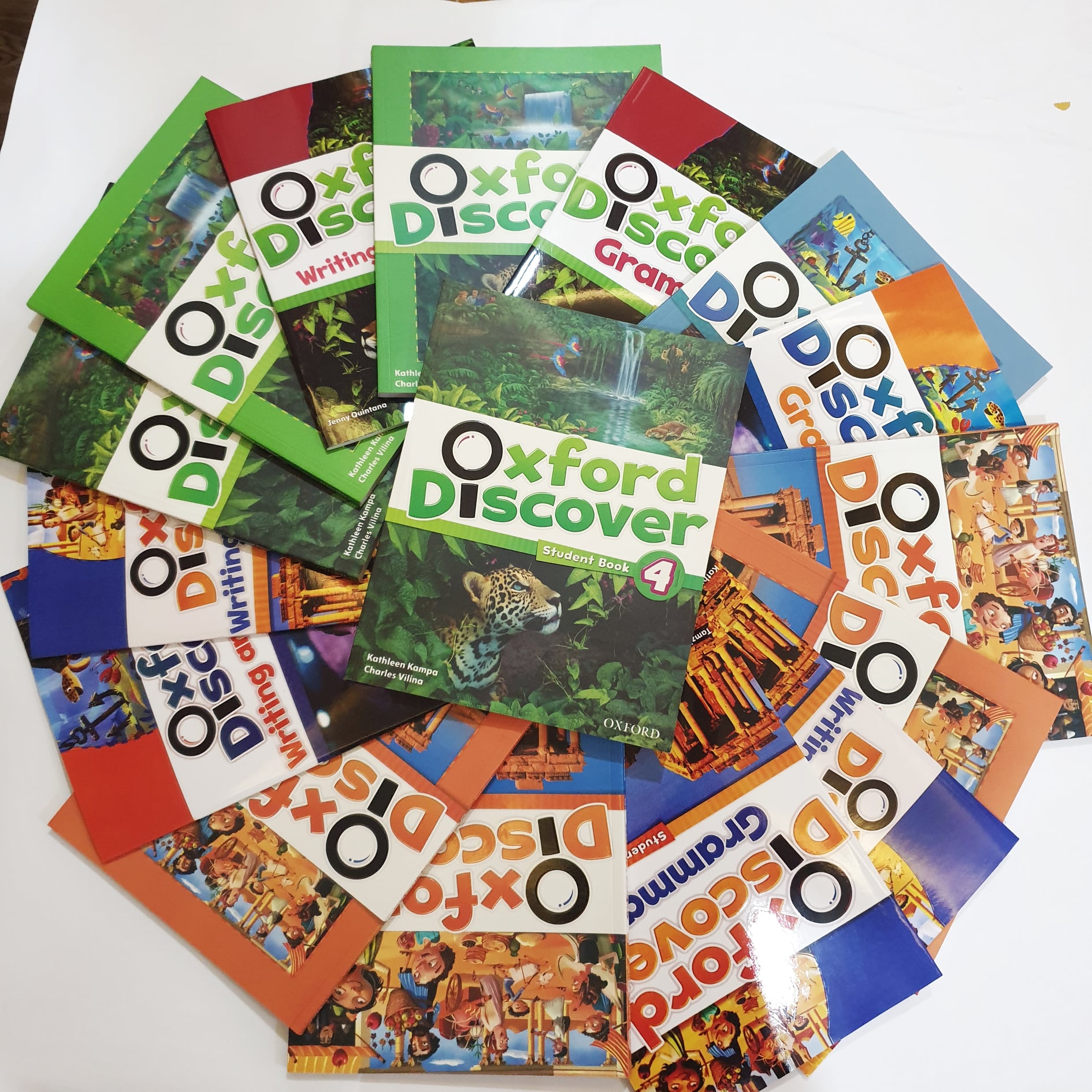 [Đủ 4 level] Oxford Discover (WB+SB) set 2q