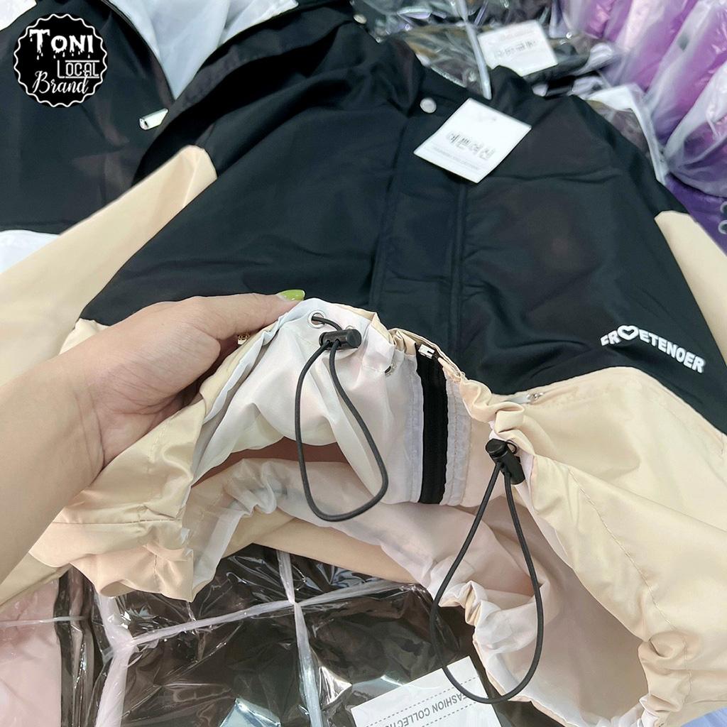 Áo Khoác Dù 2 lớp dây rút PROETENOER nam nữ Unisex