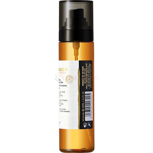 Xịt khoáng nghệ Hưng Yên Cocoon sáng da và ngăn ngừa oxi hóa (130ml) - Hàng chính hãng