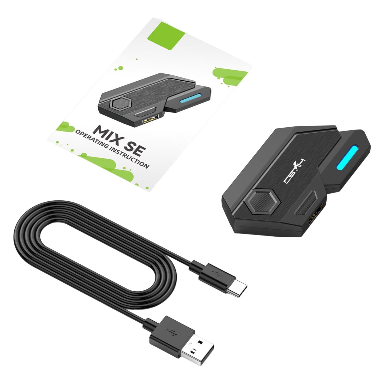 Mobile Gamepad Controller Gaming Converter Gamepad Adapters Professional Portable for Android Laptop Home Gaming Gamer Computer