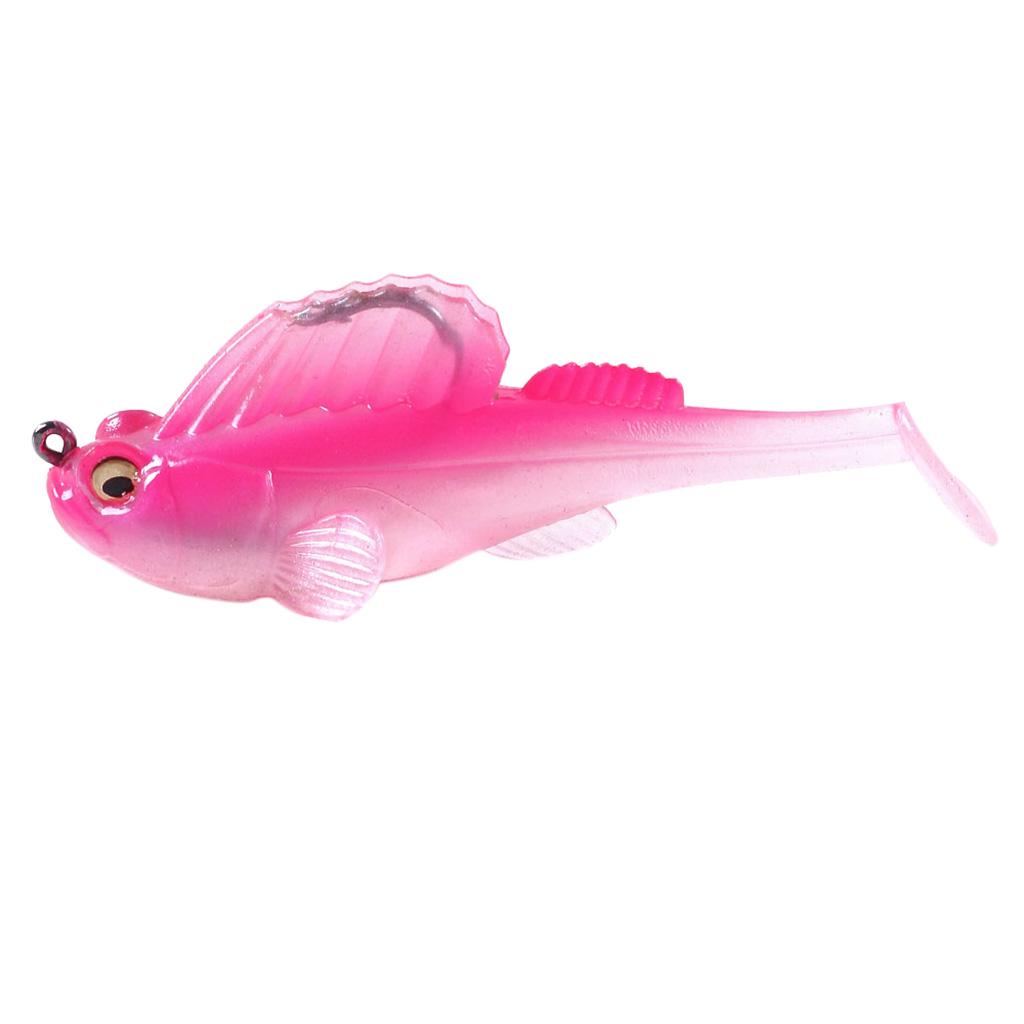 Soft Fishing Sinking Swimbaits T Tail Casting 001