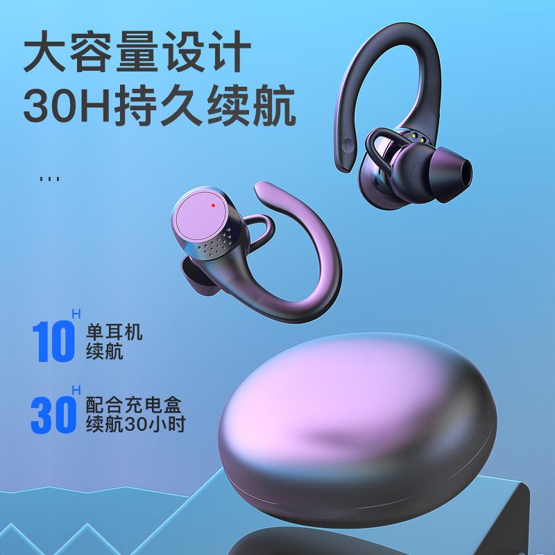 Ưu đãi đặc biệt Tai nghe Bluetooth không dây gắn tai TWS ENC giảm tiếng ồn cuộc gọi nhạc chạy nút tai thể thao