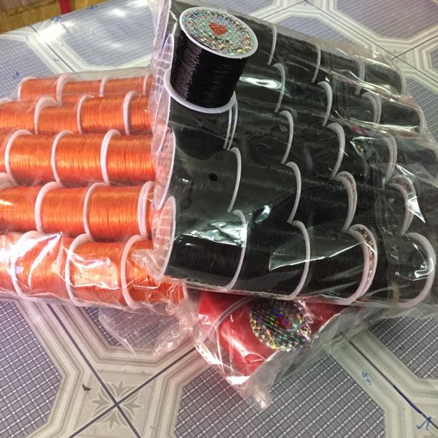 Cuộn dây cước lụa xâu vòng 60m / cuộn