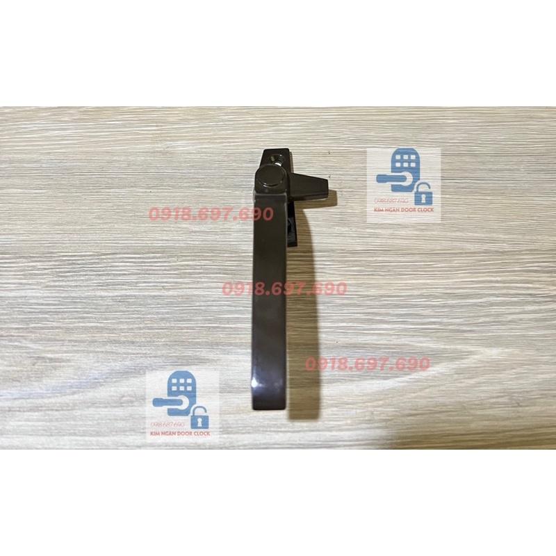 Tay gạt khoá cửa sổ màu nâu giá tốt