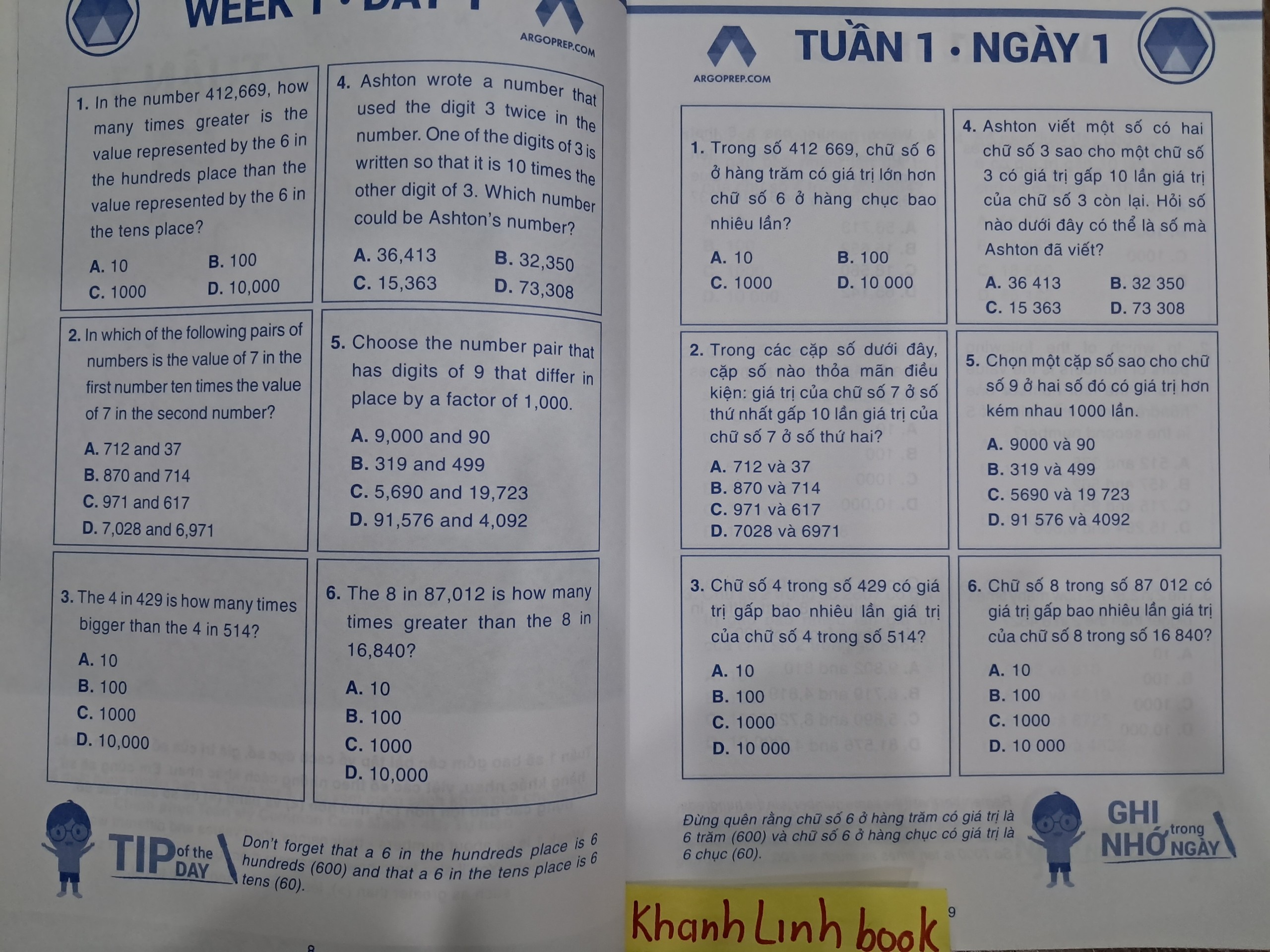 Sách - Combo Common Core Math - Chinh phục toán Mỹ 4A + 4B
