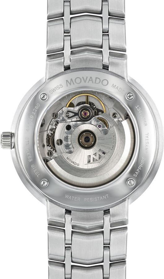 Đồng Hồ Nam Dây Kim Loại Movado 0606914 (39.5mm) - Mặt Đen