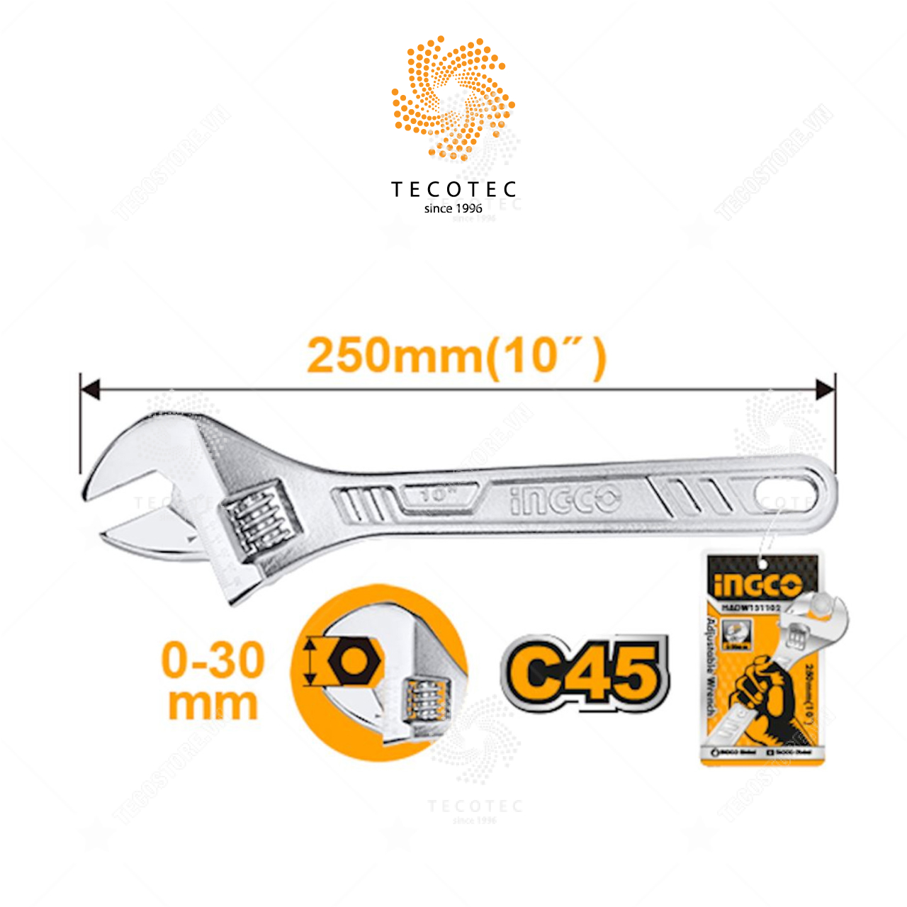 Mỏ lết INGCO HADW131102