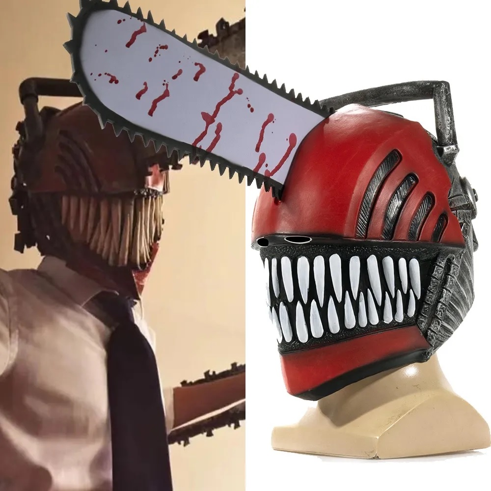 Đồ chơi Cosplay quỷ cưa nhân vật Chainsaw Man Denji tỉ lệ 1 1 kích thước như phiên bản thật 2081