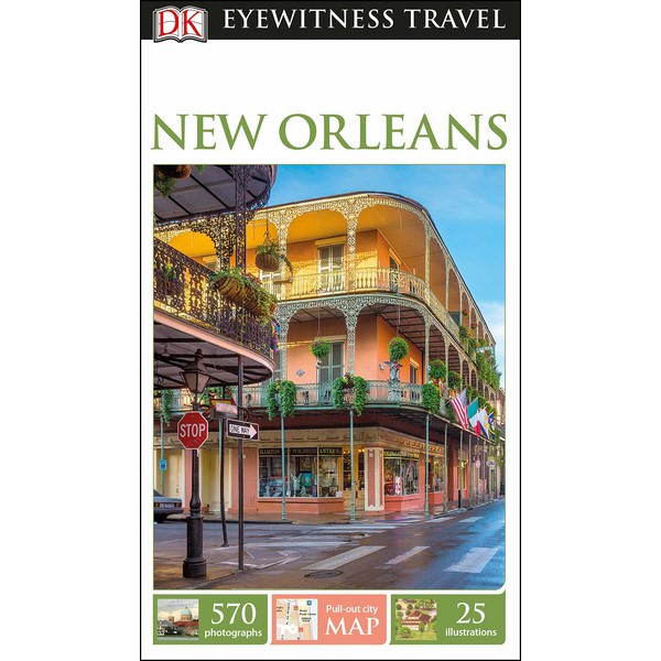 [Hàng thanh lý miễn đổi trả] DK Eyewitness Travel Guide New Orleans