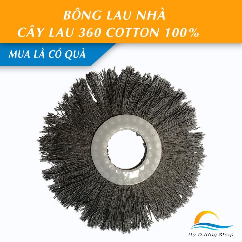 Bông lau nhà thay thế cây lau 360 chất liệu Cotton 100% sạch nhanh thấm hút tốt