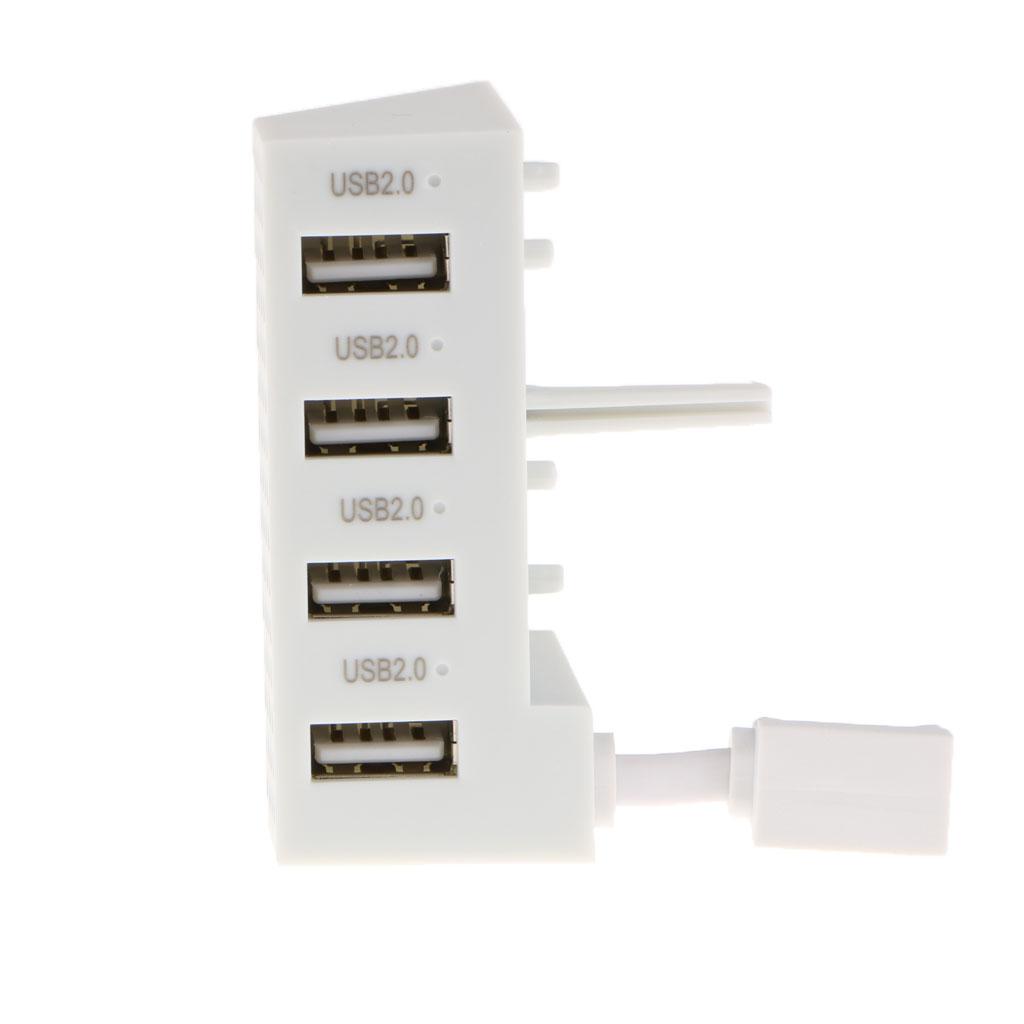 Sunnimix 4 Cổng USB 2.0 Đa Thiết Bị Tiếp Hợp Bộ Chia Siêu Tốc Độ Dành Cho Tay Cầm Xbox One S
