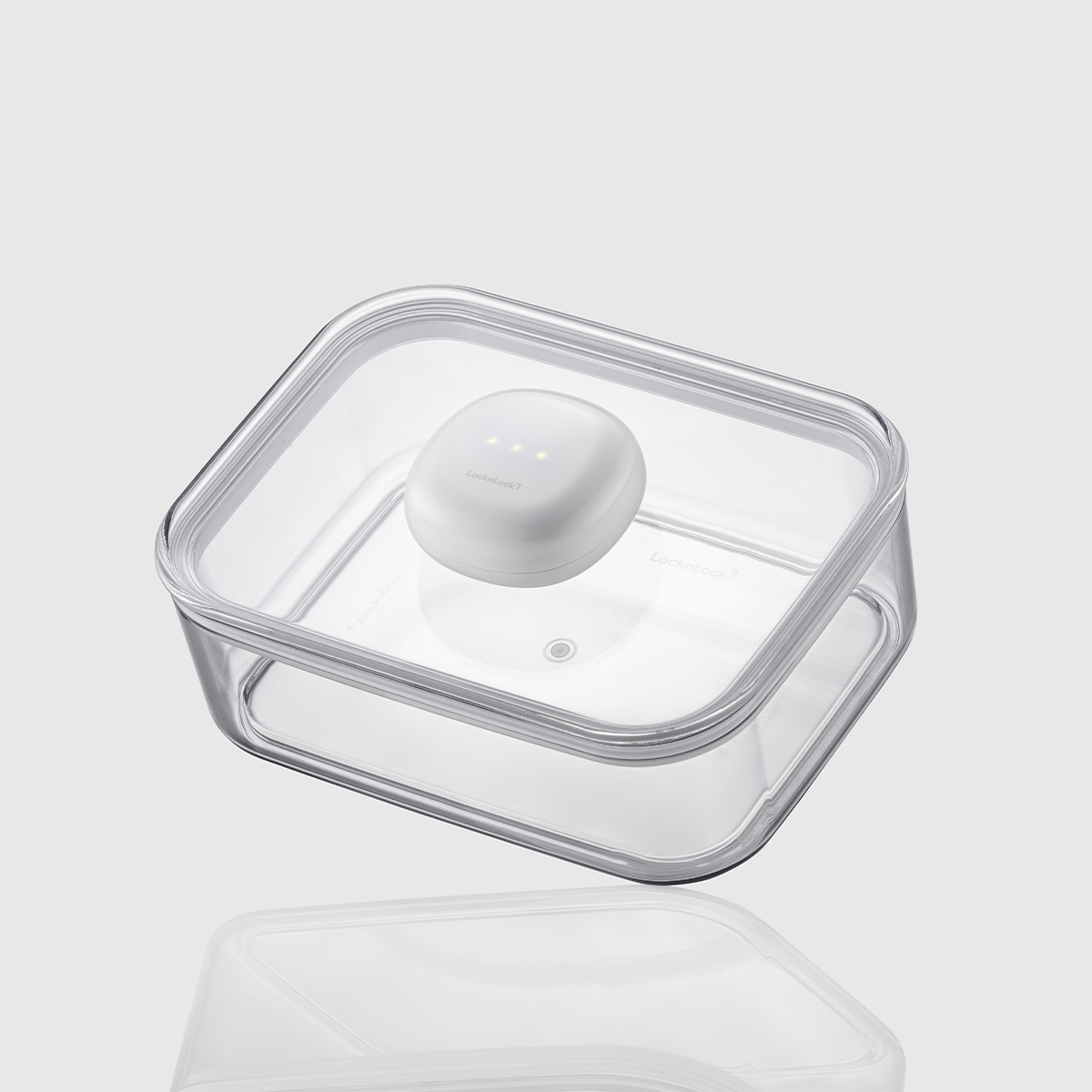 Bộ Máy Hút Chân Không Và Hộp Bảo Quản Thực Phẩm LocknLock 7 Món LVC401S7, Hàng Chính Hãng - JoyMall