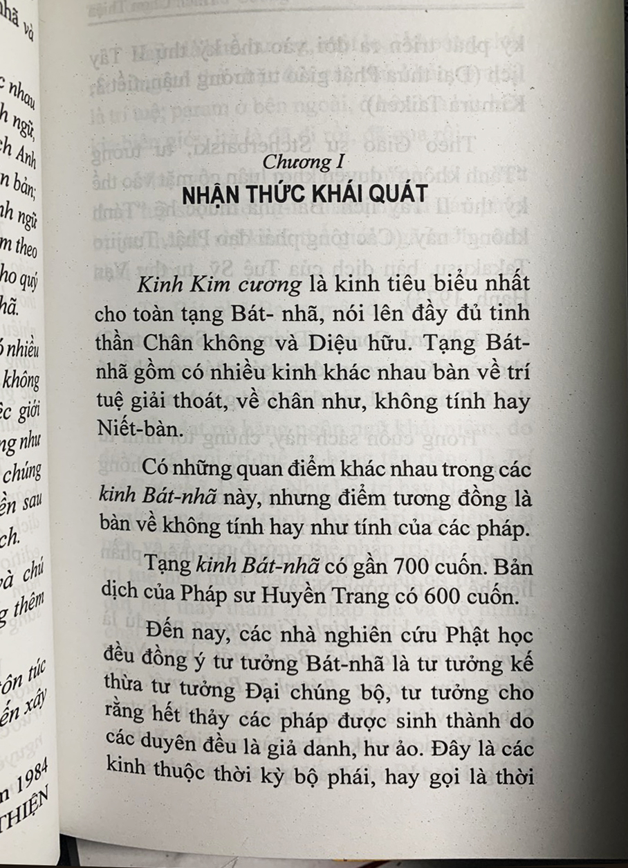 Tư Tưởng Kinh Kim Cương và Bát Nhã