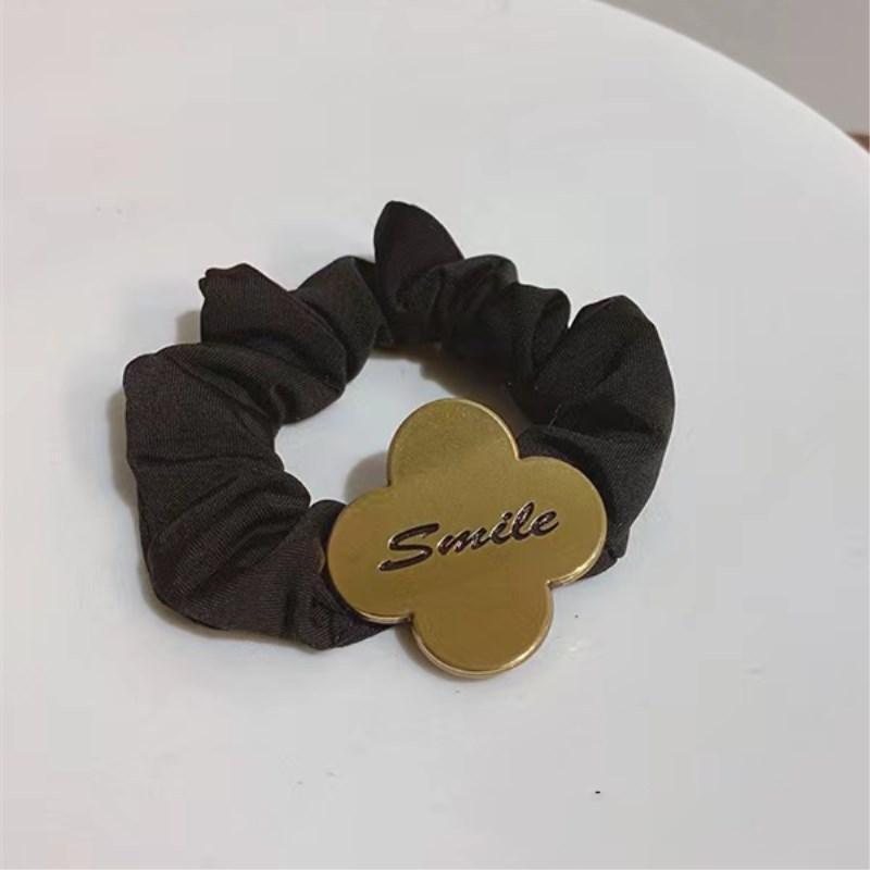 Dây cột tóc màu đen basic, một vòng dây co dãn tốt dành cho nữ PK1213