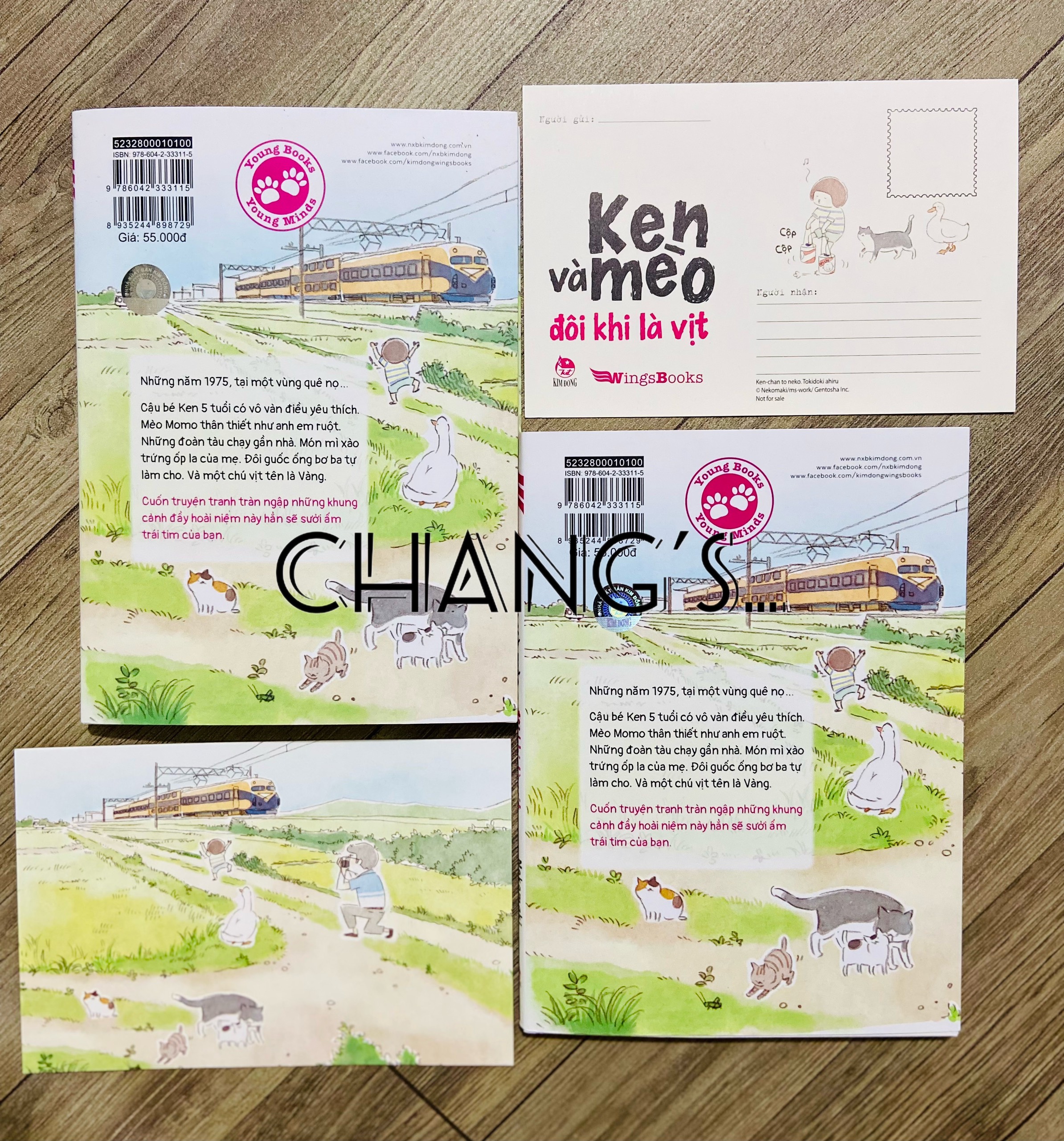 Truyện tranh Ken Và Mèo - Đôi Khi Là Vịt - Tặng Kèm Postcard