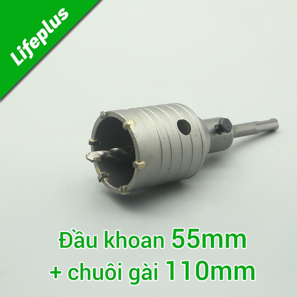 Đầu mũi khoan bê tông rút lõi ren M22