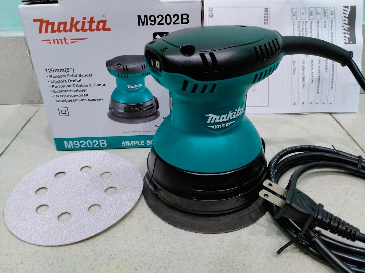 MÁY CHÀ NHÁM QUỸ ĐẠO 125MM 240W MAKITA M9202B - HÀNG CHÍNH HÃNG