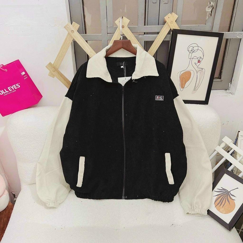 ÁO KHOÁC NHUNG CỔ BẺ THỜI TRANG NỮ SIÊU XINH - THỜI TRANG XỊN XÒ , TON DÁNG HOTTREND CHO CÁC BẠN TRẺ