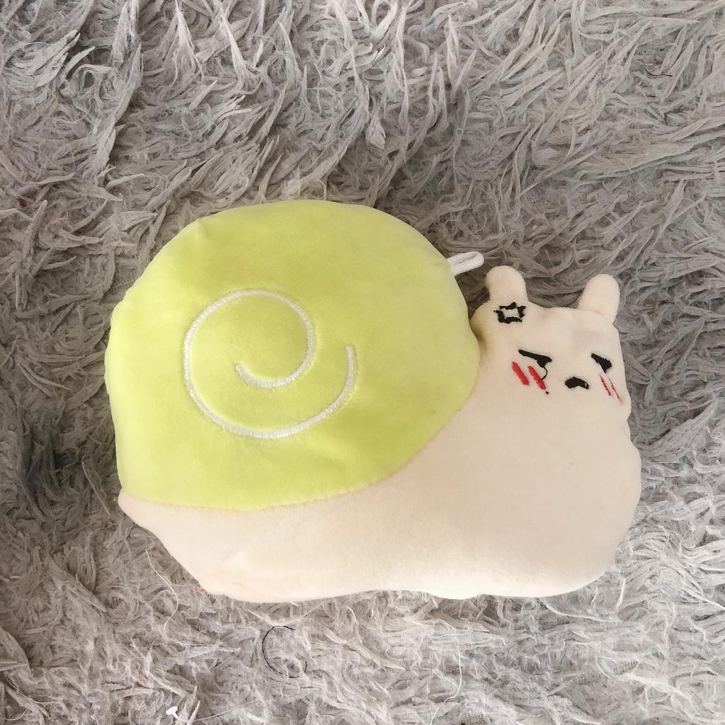 Gấu bông Ốc sên cảm xúc 2 mặt