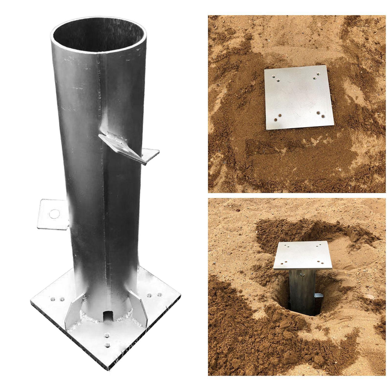 Umbrella Base Stable Universal Parasol Umbrella Mount Parts Easy Installation Heavy Duty Parasol Base for Garden Camping Fishing Coffee Shop