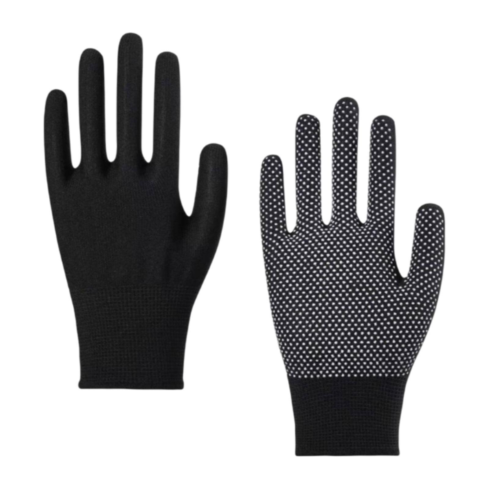 Work Gloves, Full Finger Camping Gloves, Gardening Gloves, Durable Nylon Rock Climbing Gloves Anti Slip for Industrial Factory General Purpose