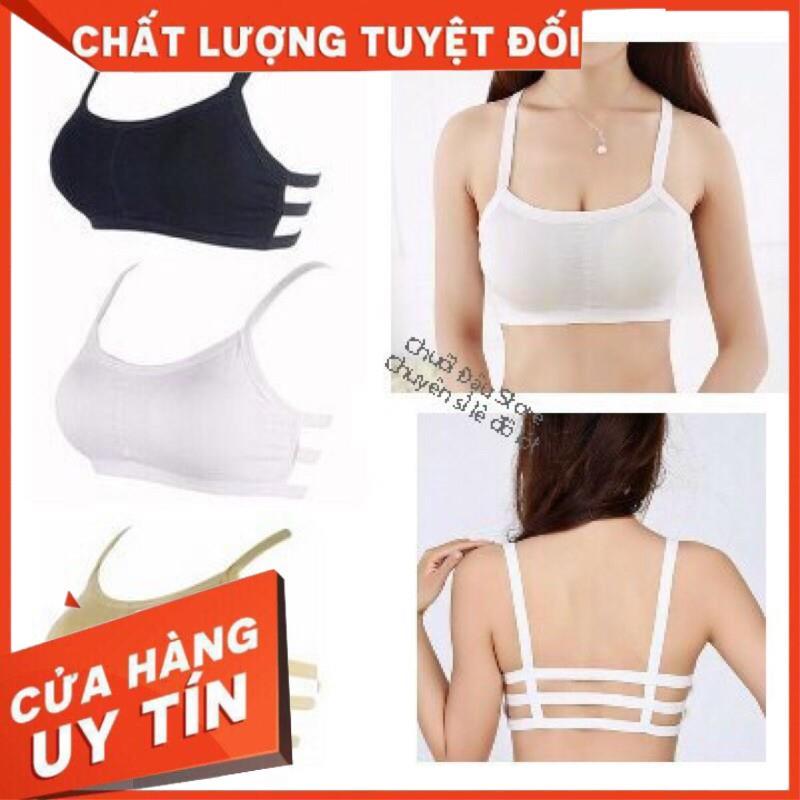 Áo Bra 3 Dây Có Đệm Ngực Không Gọng Mát Mỏng