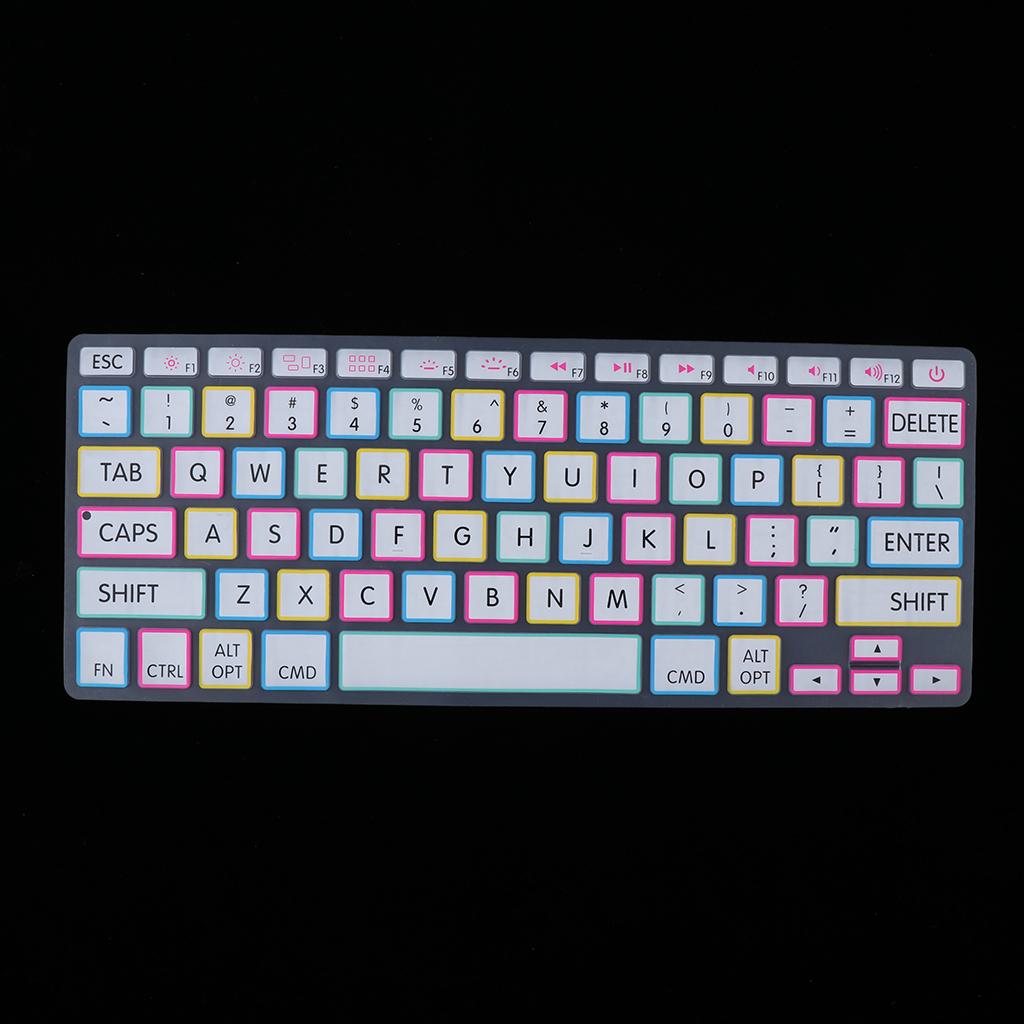 Keyboard Cover Silicone Skin for MacBook Air 13inch & MacBook Pro Retina 13inch