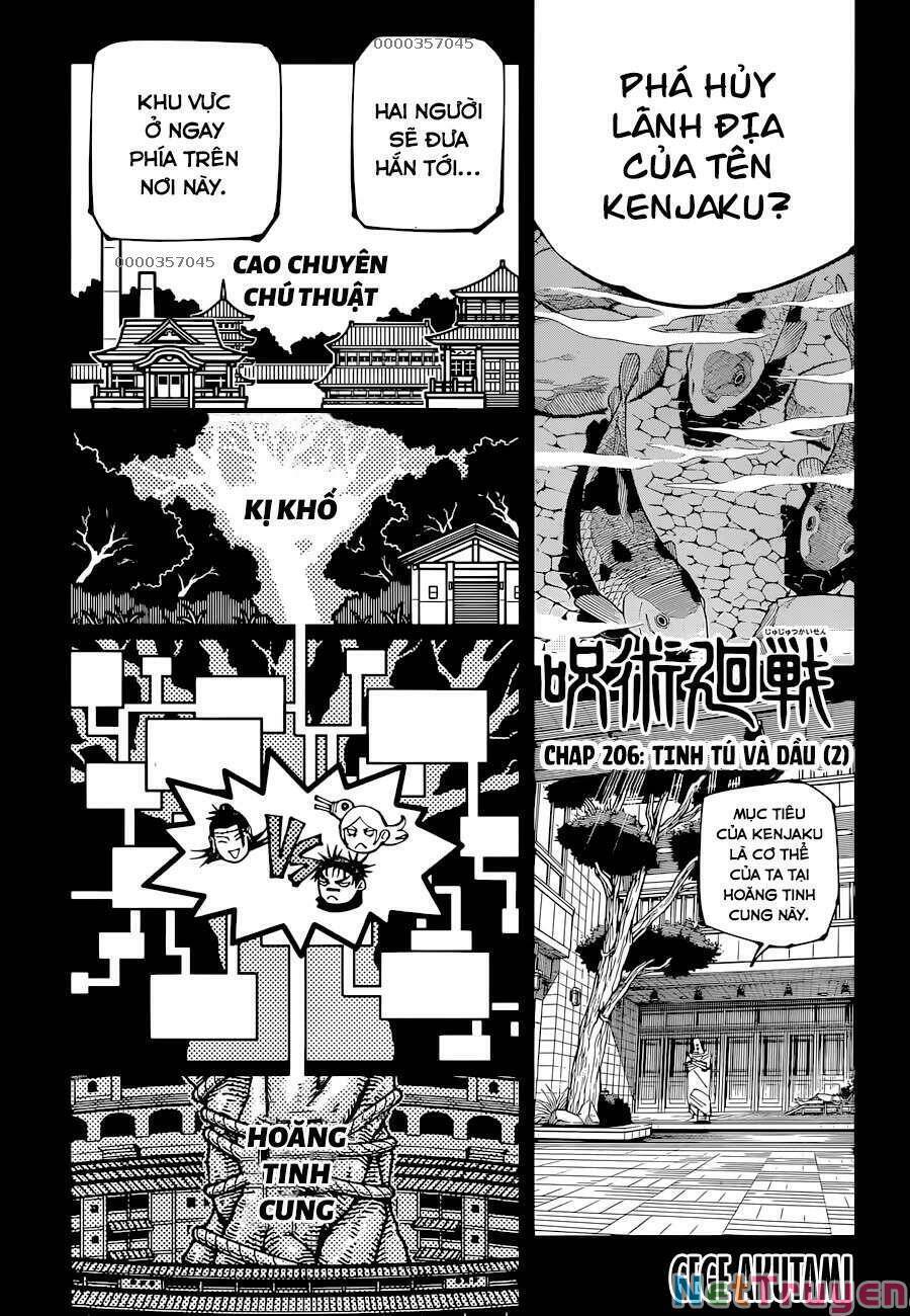 jujutsu kaisen - chú thuật hồi chiến chapter 206 3