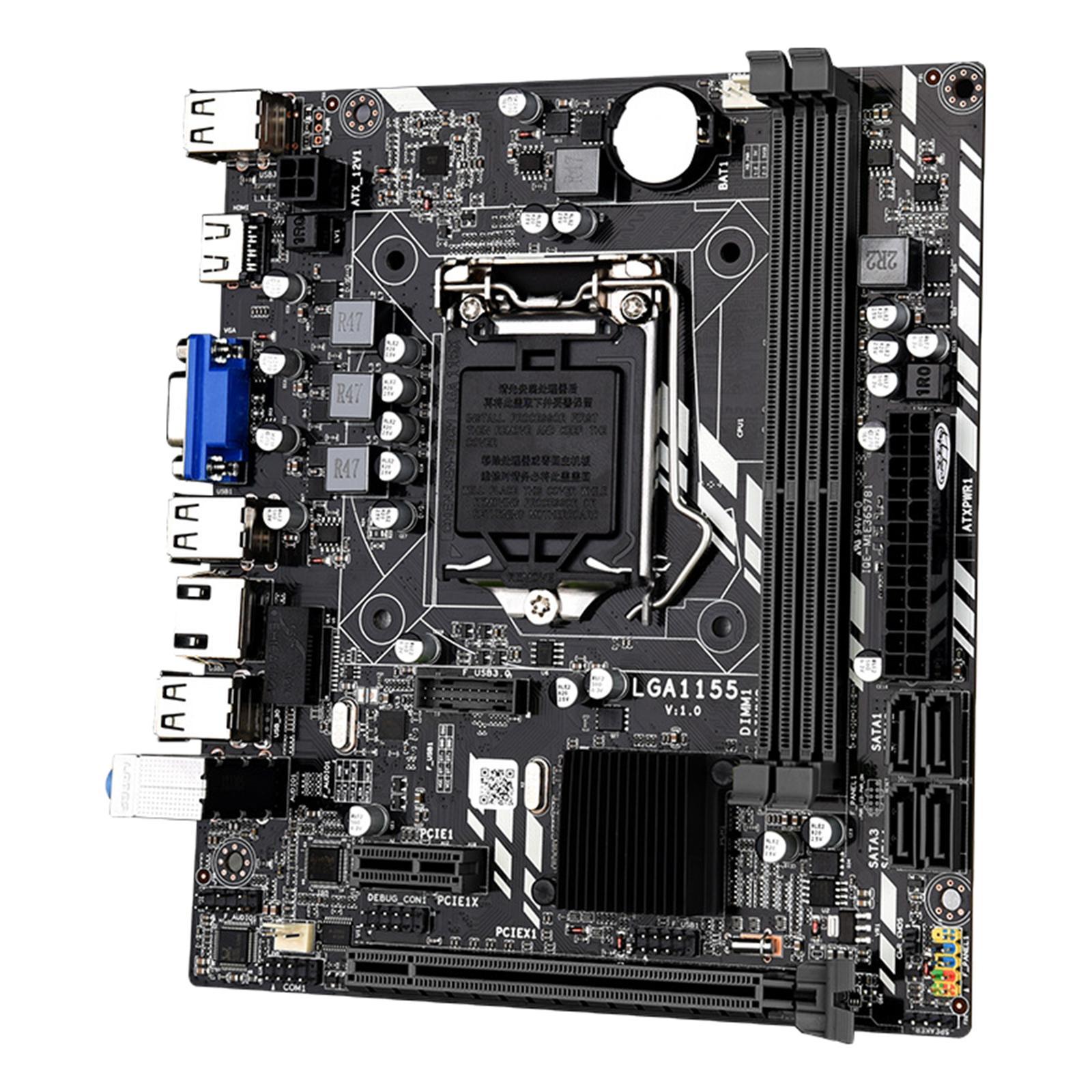 H61M Desktop Computer Motherboard VGA+ Support LGA 1155 Spare Parts