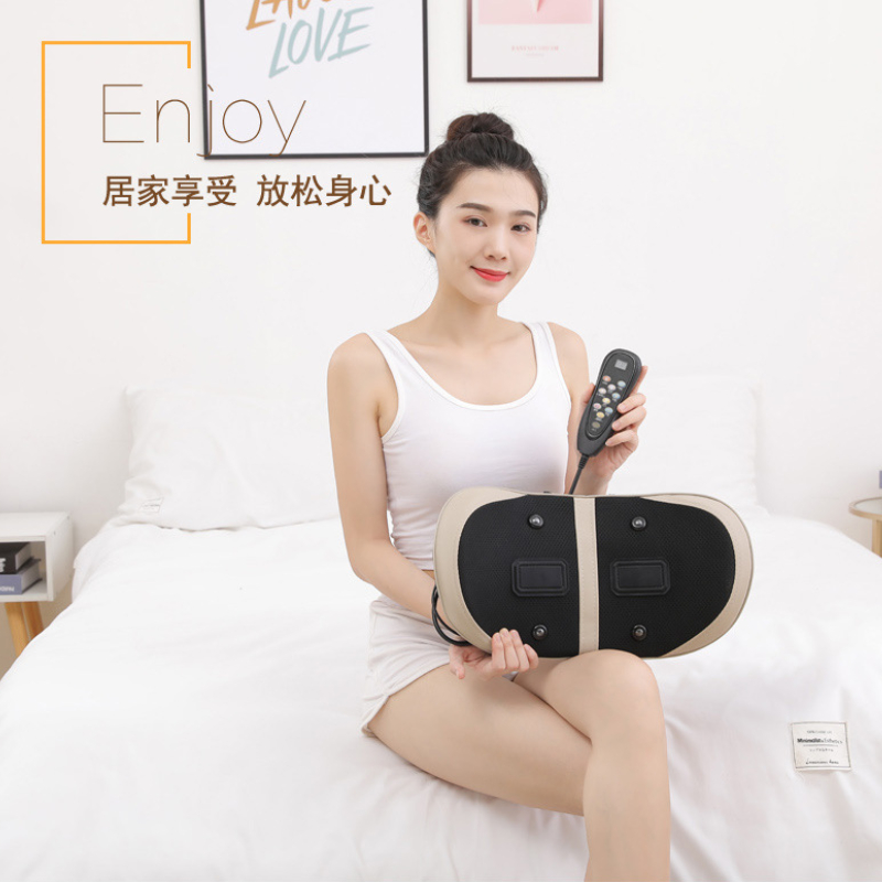 Máy massage lưng cột sống JB-3033 - FREESHIP - Đệm massage mát xa lưng cột sống có điều khiển, sưởi ấm hồng ngoại, 9 Chế Độ, Khí Nén