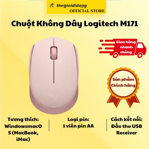Chuột Không Dây Logitech M171 - Hàng Chính Hãng