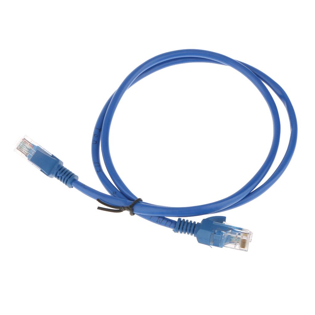 Cat5e Patch Cord Cable Ethernet Internet Network LAN  UTP Blue