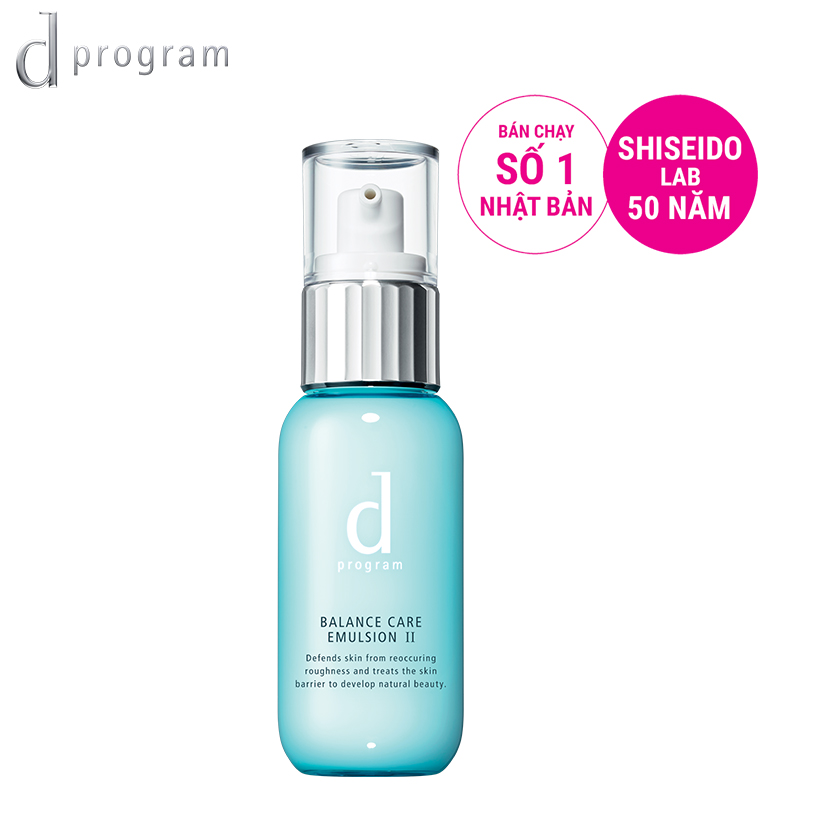 Sữa dưỡng cho da dầu và da hợp dprogram balance care emulsion 100ml