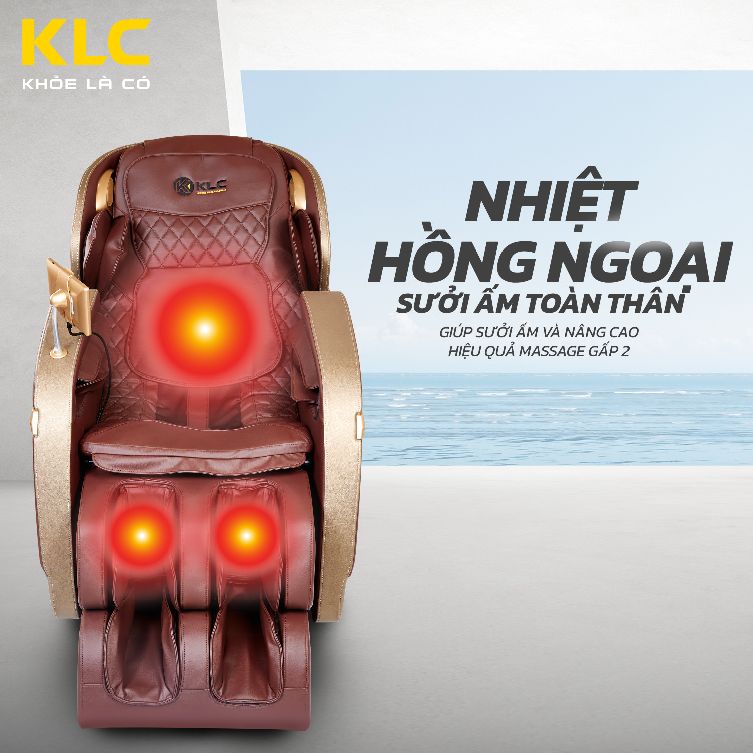 Ghế massage toàn thân KLC K228 New