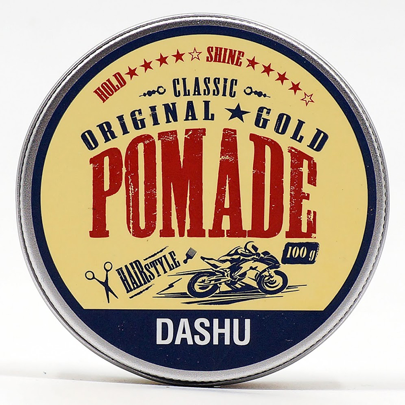 Pomade vuốt tóc tạo kiểu Hàn Quốc Dashu Classic Original Gold Pomade 100g(Có hướng dẫn sử dụng, nhận biết các loại pomade, pomade là gì) thành phần thảo dược, gốc nước phù hợp mọi loại tóc, độ bóng 4, giữ nếp 8-9.