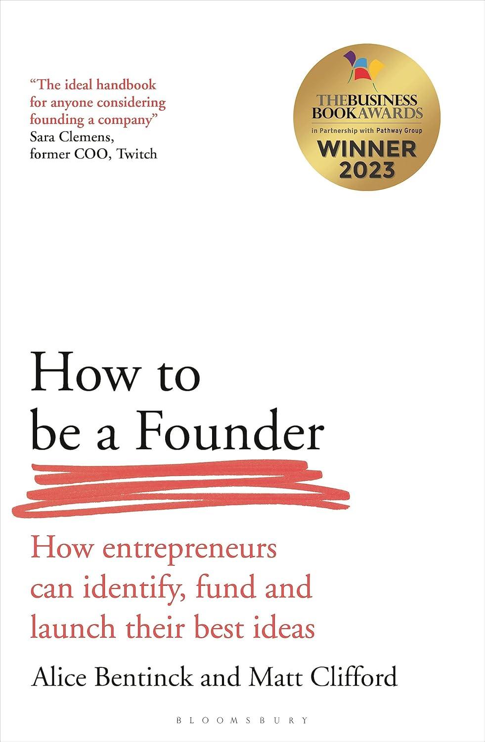 Sách ngoại văn: How To Be A Founder