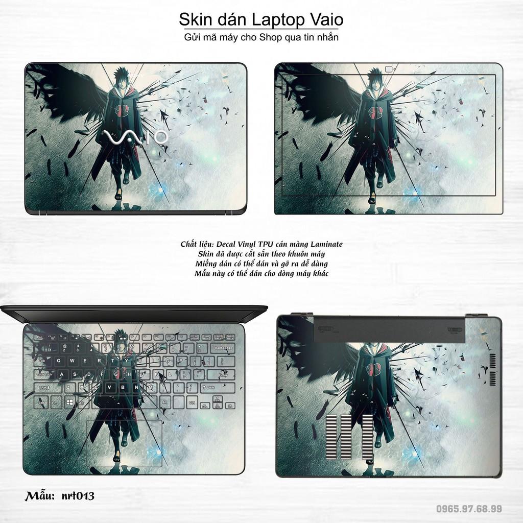 Skin dán Laptop Sony Vaio in hình Naruto (inbox mã máy cho Shop)