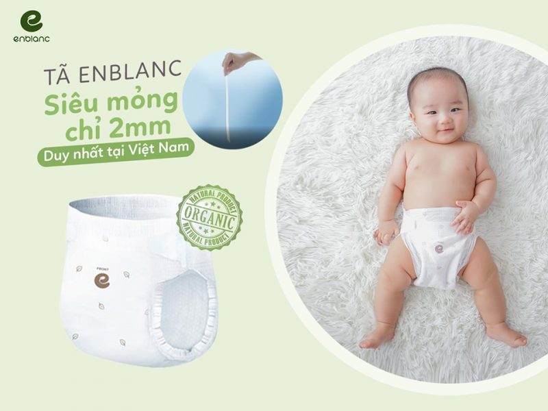 Tã/Bỉm dán ENBLANC Keep Friends nội địa Hàn quốc đủ size S40,M32,L28,XL24