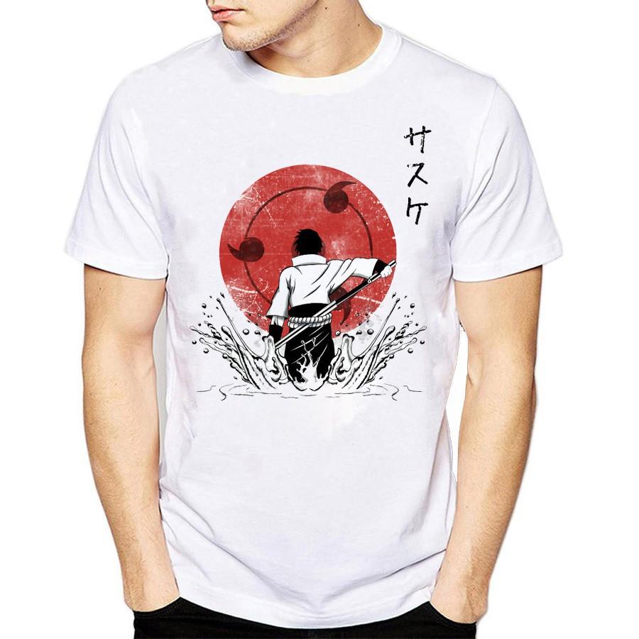 Áo thun Nam Nữ In hình Naruto Sasuke - Form rộng BIGSIZE AZ F1816