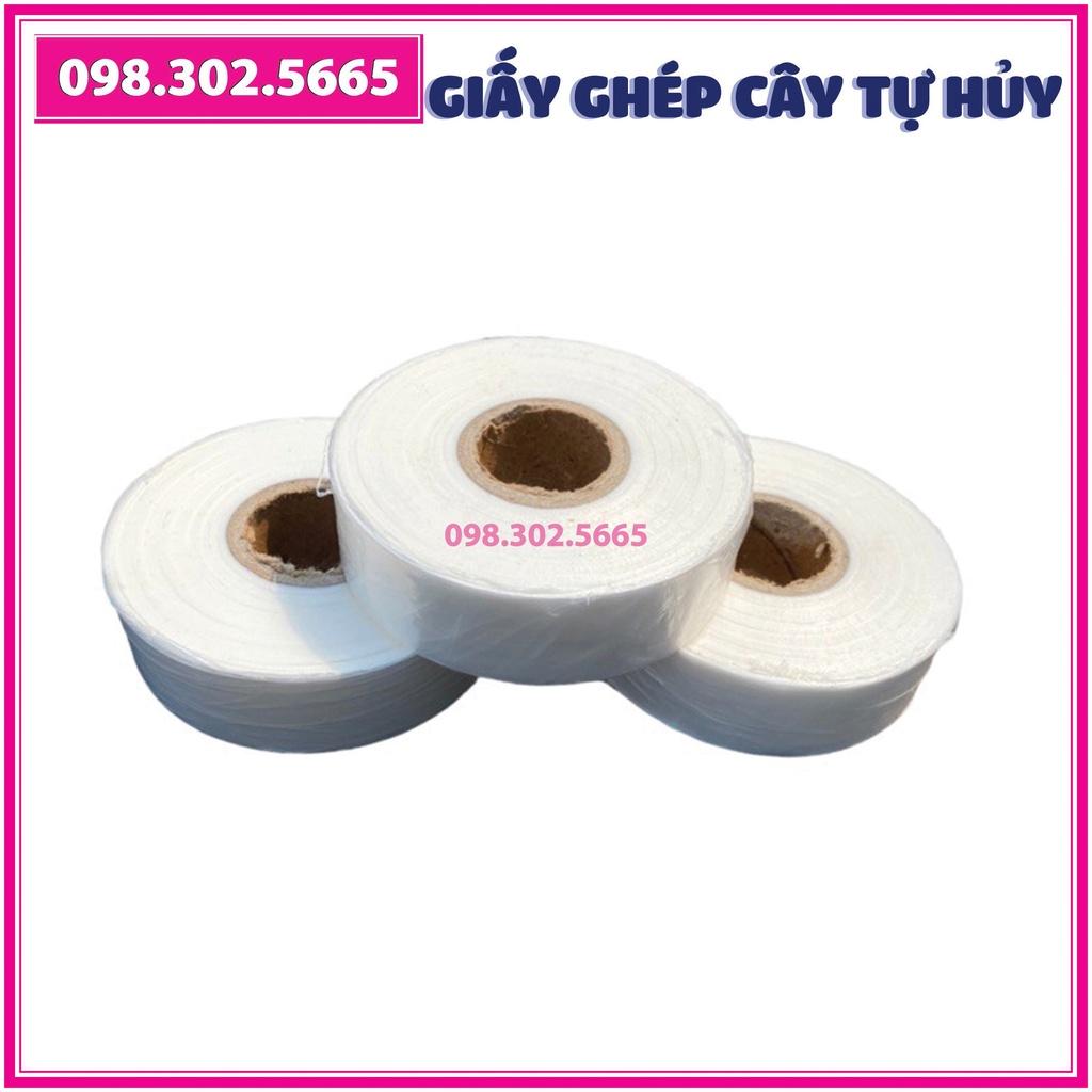 Giấy ghép cây tự hủy - khổ 8 cm - Dùng cho các loại cây to, cành lớn