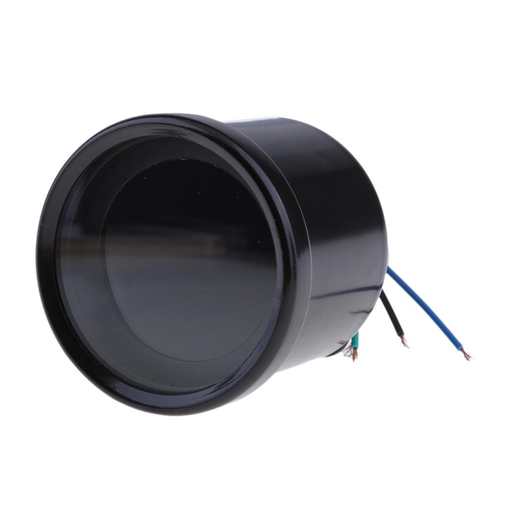 Black Motorcycle LED Digital  Meter Tachometer  Gauge