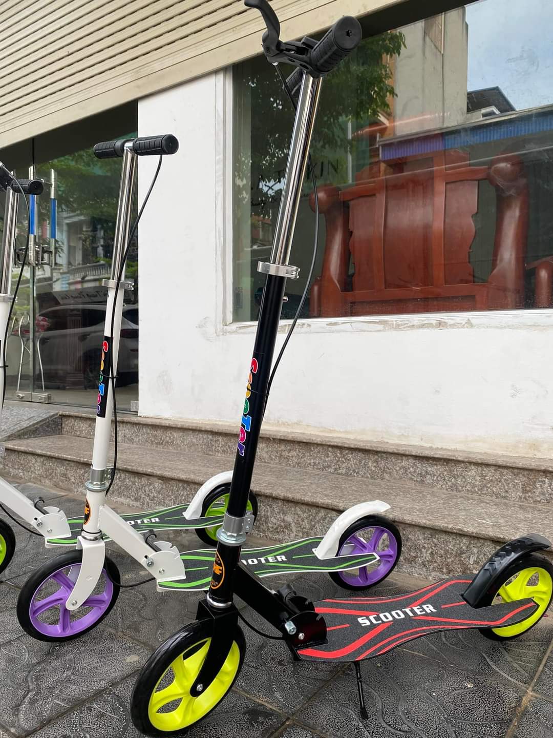 Xe trượt scooter mới độ tuổi từ 7 tuổi trở lên