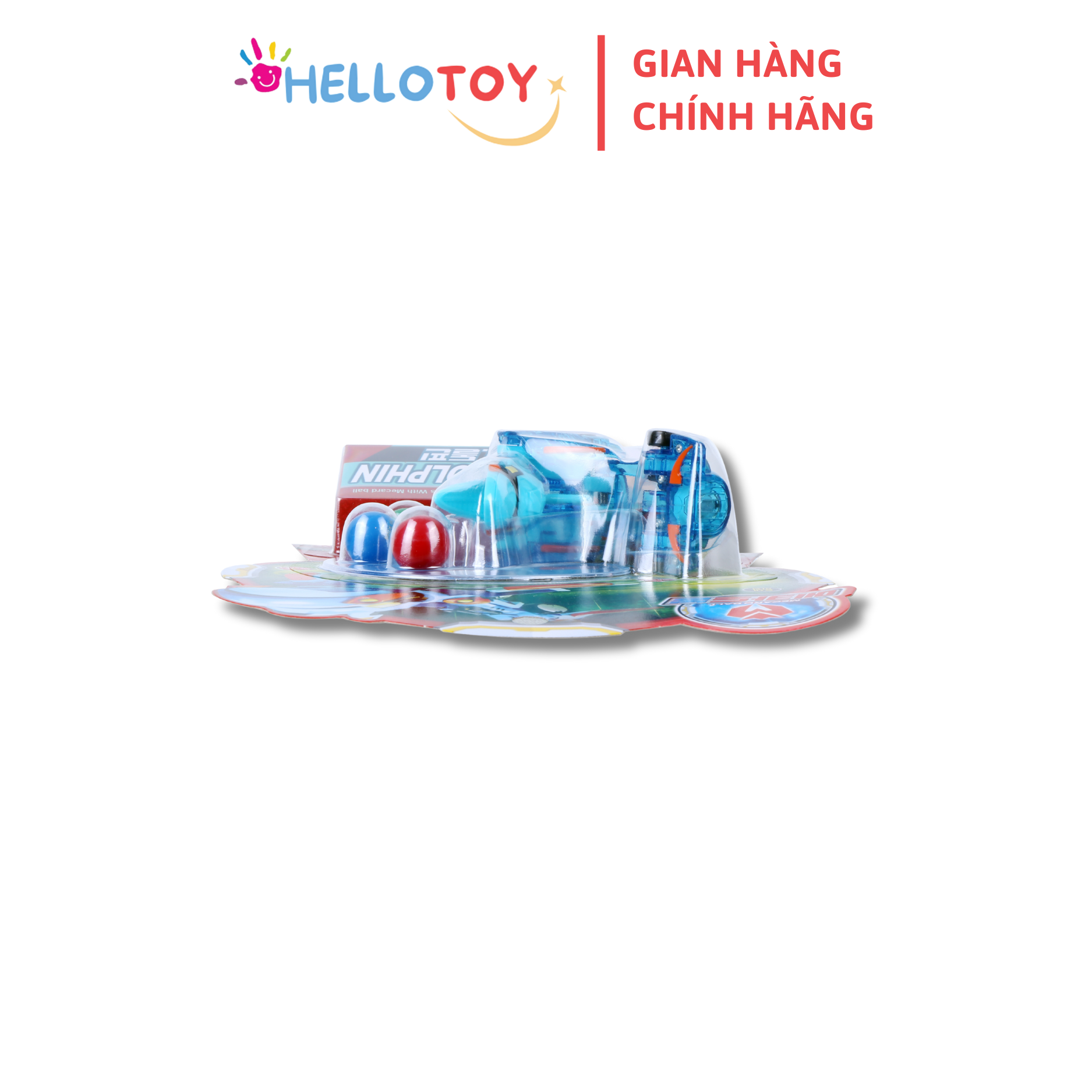 Đồ Chơi Xe Hơi Biến Hình MECARD BALL Ann, Dolphin - Hellotoy
