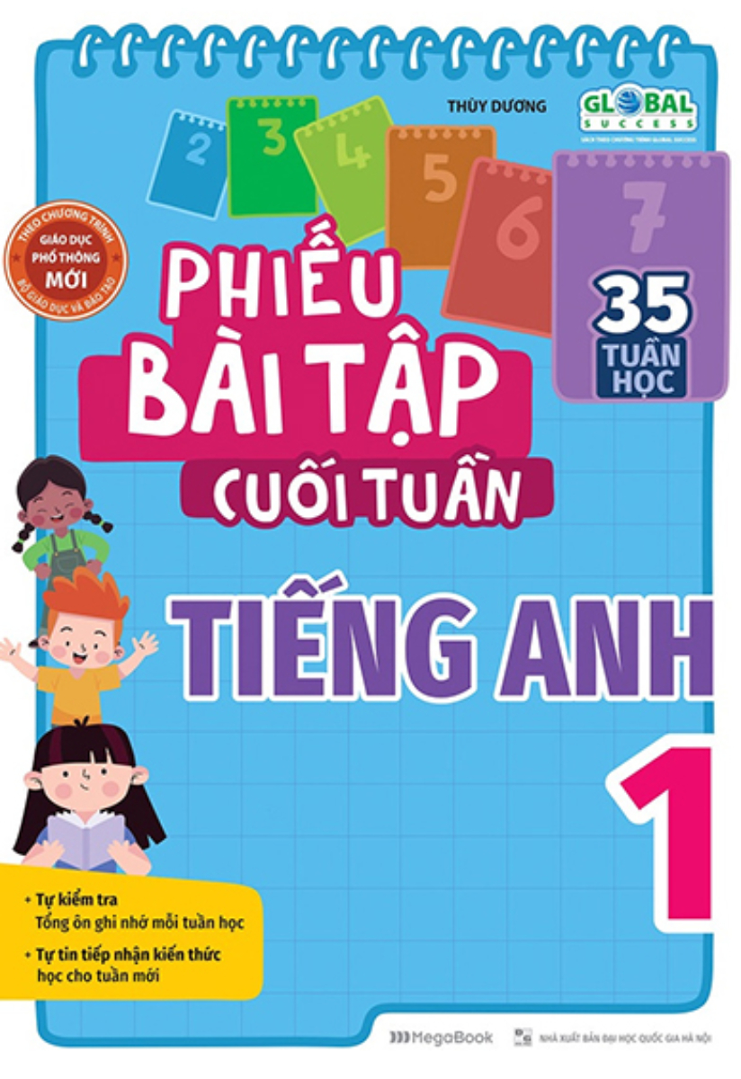 Global Success - Phiếu Bài Tập Cuối Tuần Tiếng Anh 1 (35 Tuần Học)-MEGA