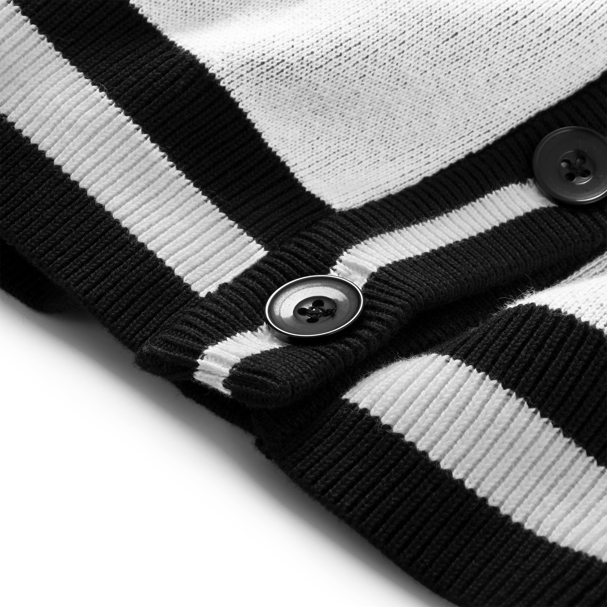 Áo Khoác DirtyCoins JP Knit Cardigan - White
