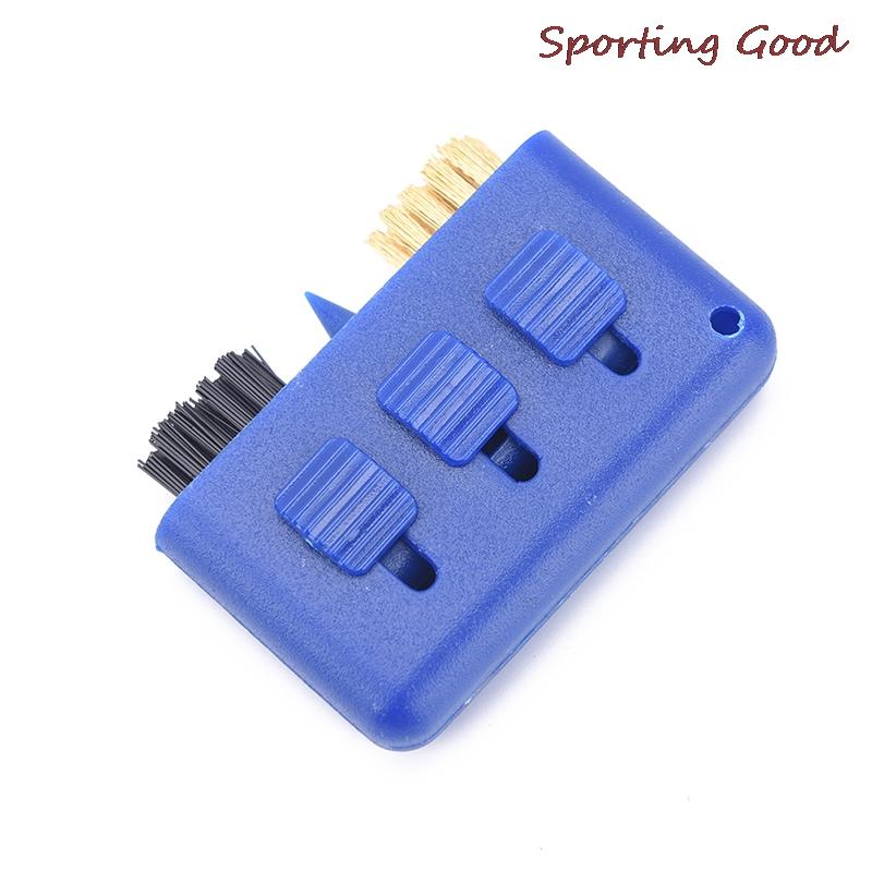 Chất lượng cao Câu lạc bộ Golf 3 trong 1 Groove Putter Wedge Ball Cleaning Brush Giày sạch hơn