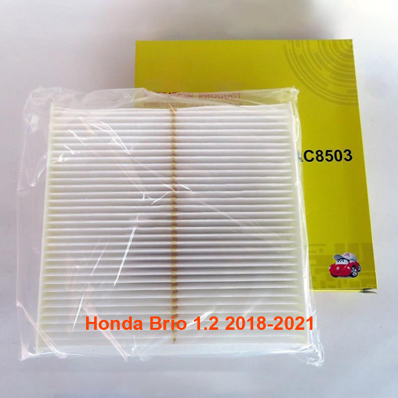 Lọc gió điều hòa cho xe Honda Brio 1.2 2018, 2019, 2020, 2021 80291-T5A-J01 mã AC8503-1