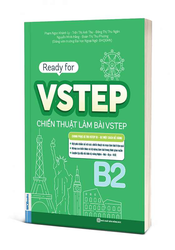 Sách Ready For VSTEP - Chiến Thuật Làm Bài VSTEP B1, B2 (Phân Loại Lẻ)