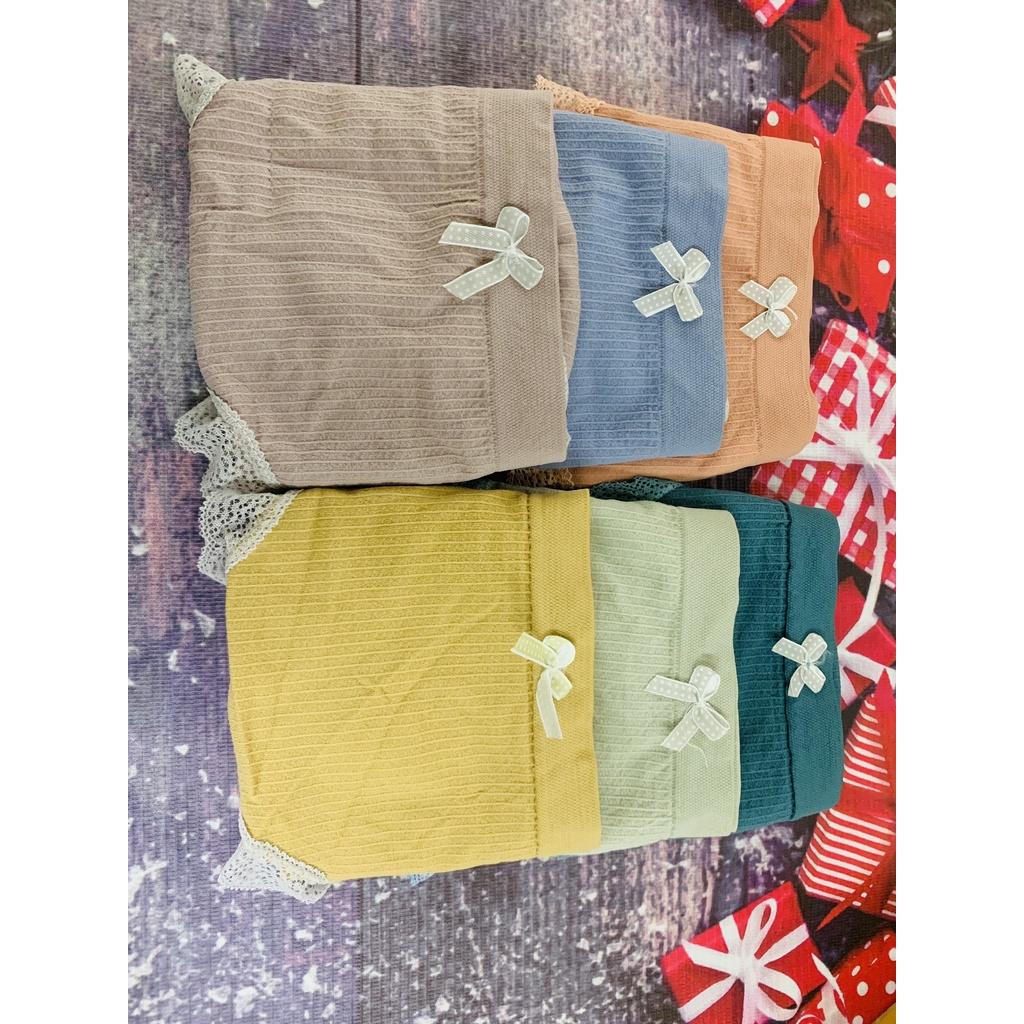 Quần lót nữ thông hơi kháng khuẩn cotton nơ thun lạnh dễ thương sexy gợi cảm rẻ đẹp - Đồ lót , chip xinh