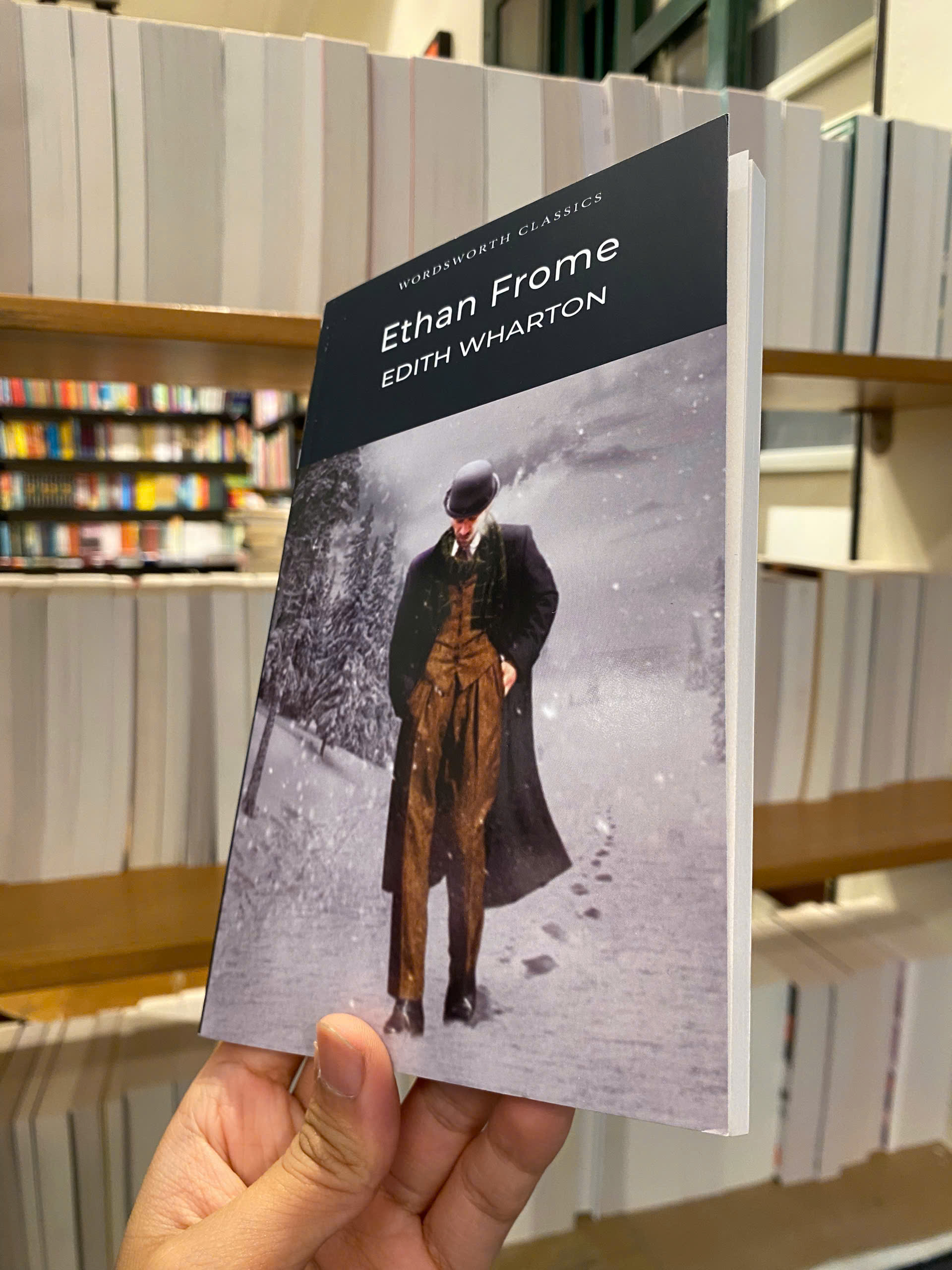 Sách - Ethan Frome by Edith Wharton | Classic Novel / Ngoại văn Kinh điển Nhập khẩu